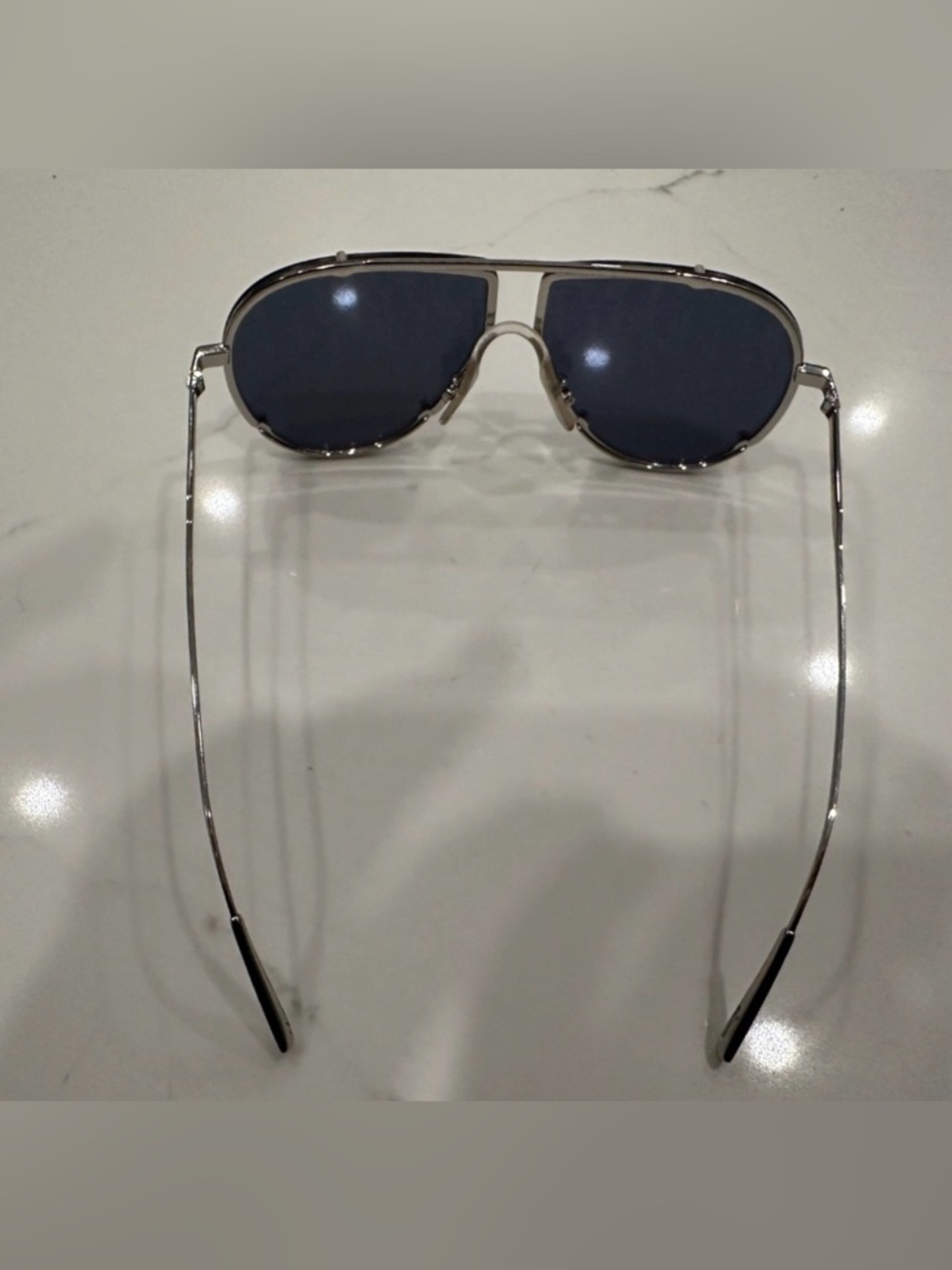 Dior Blue and Silver Sunglasses - Picture 3 of 5